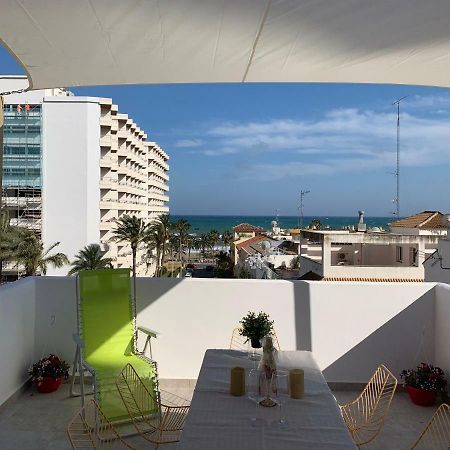 Апартаменты Lujoso Duplex En La Playa Con Vistas Al Mar Торремолинос Экстерьер фото